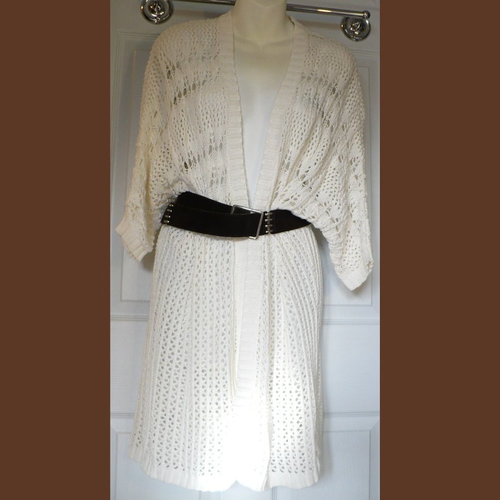 Genuine Italian Leather Brown Suede Belt